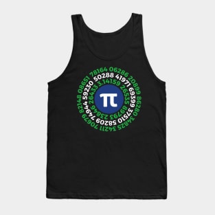 Pi Day Circle Math Humor T Tank Top